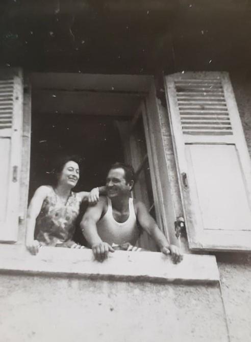 Rina et Ottone Masini rue du Paquis