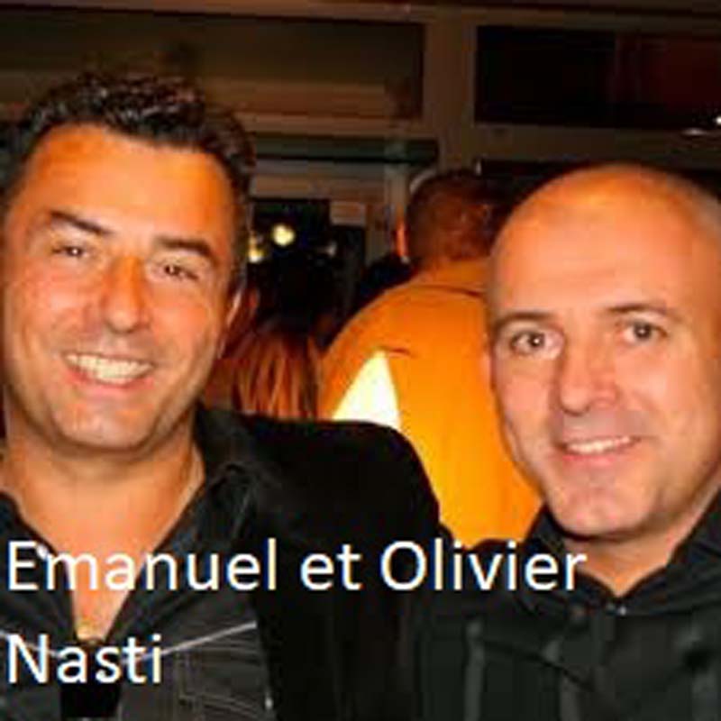 les frères Nasti Olivier et Emmanuel