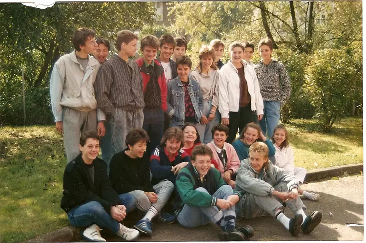 collège 1987  (photo 11) 4iem