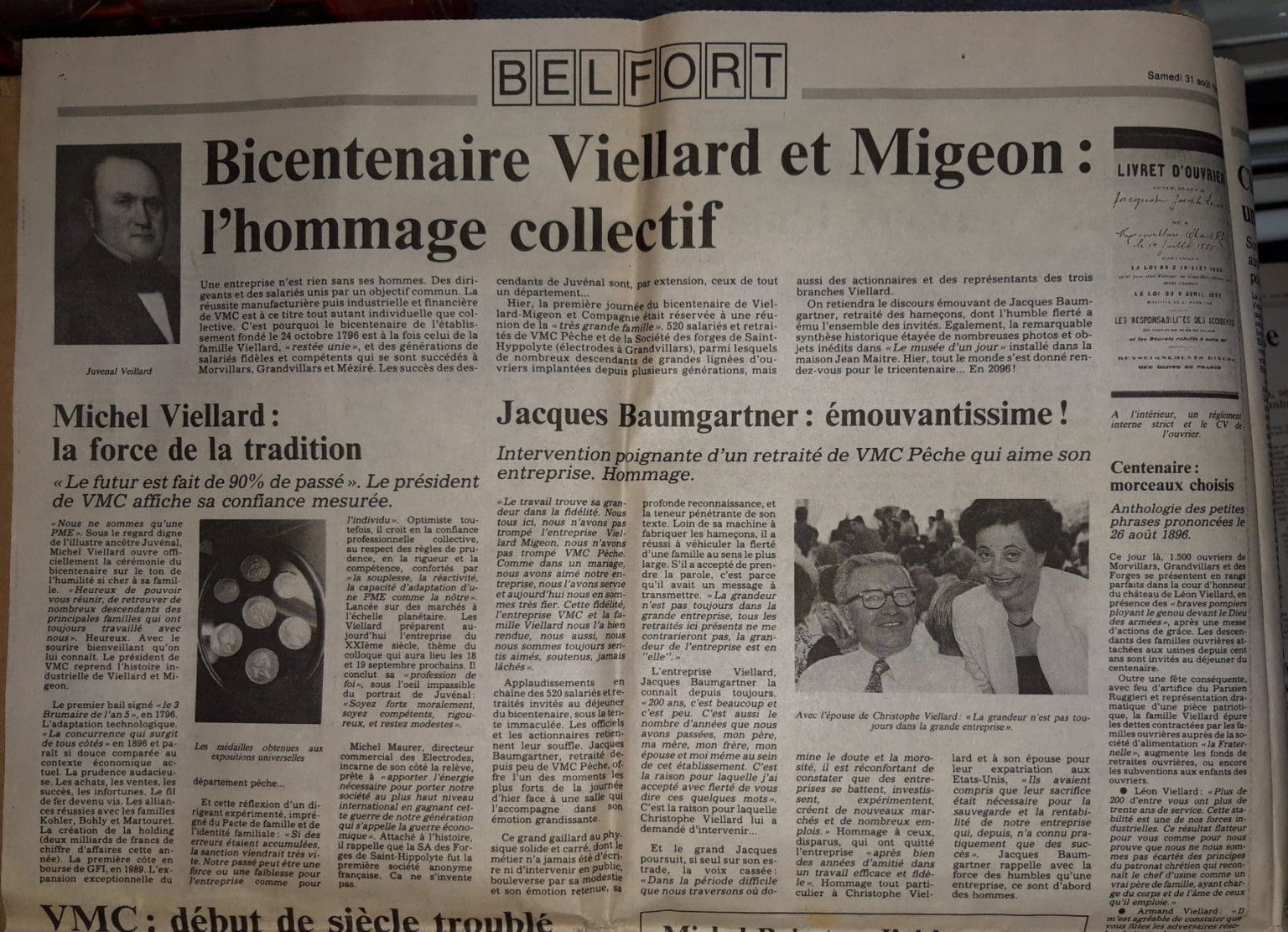 1996 bicentenaire