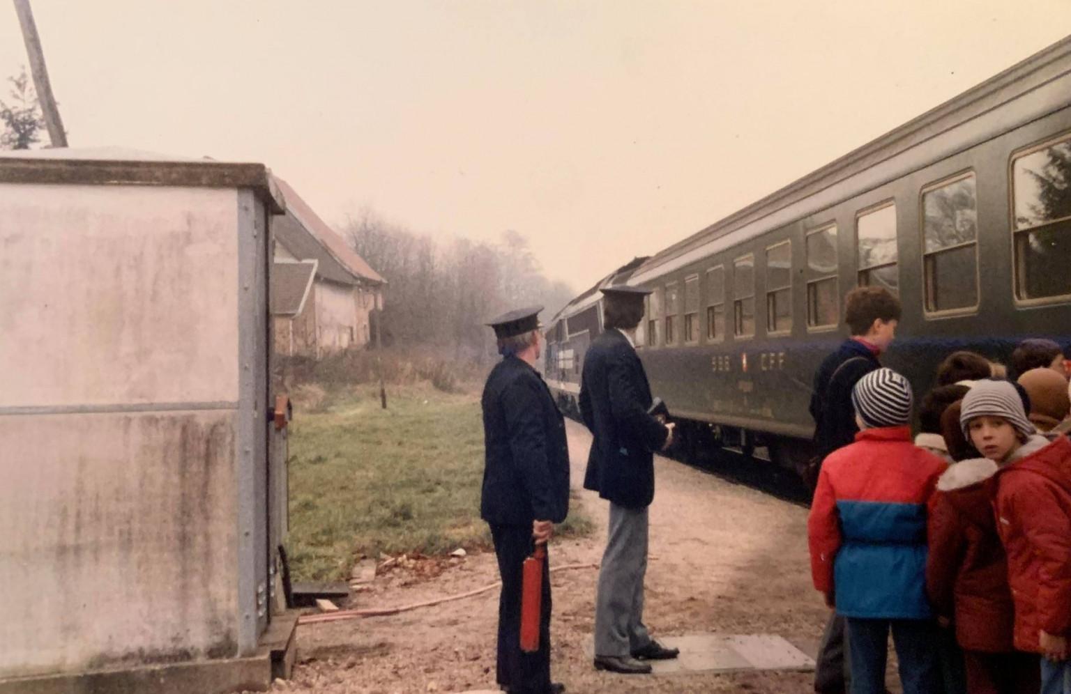 Chef de Gare Mr françois Année 70