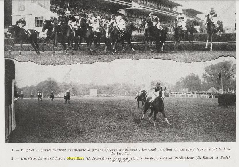 cheval  au nom de Morvillars 1934