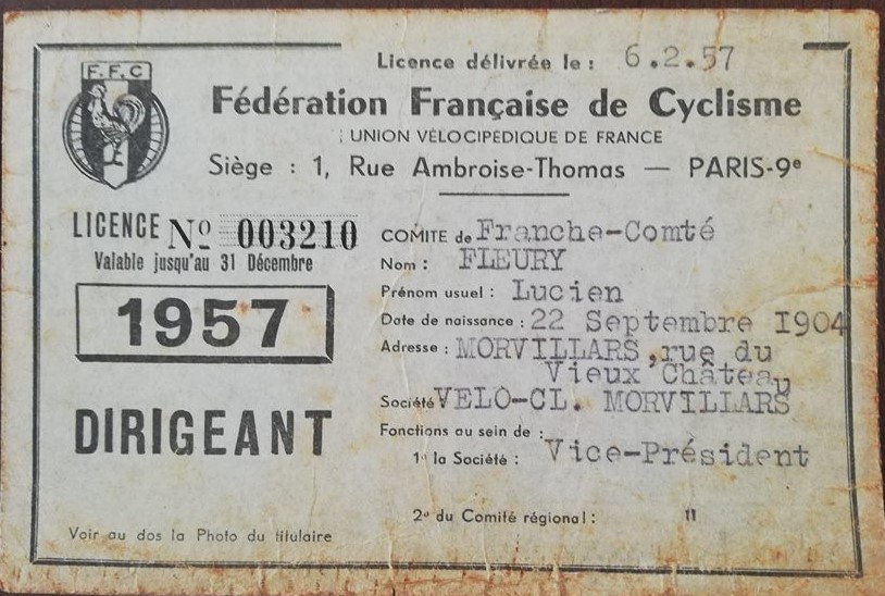 Vélo Club  Fleury Lucien