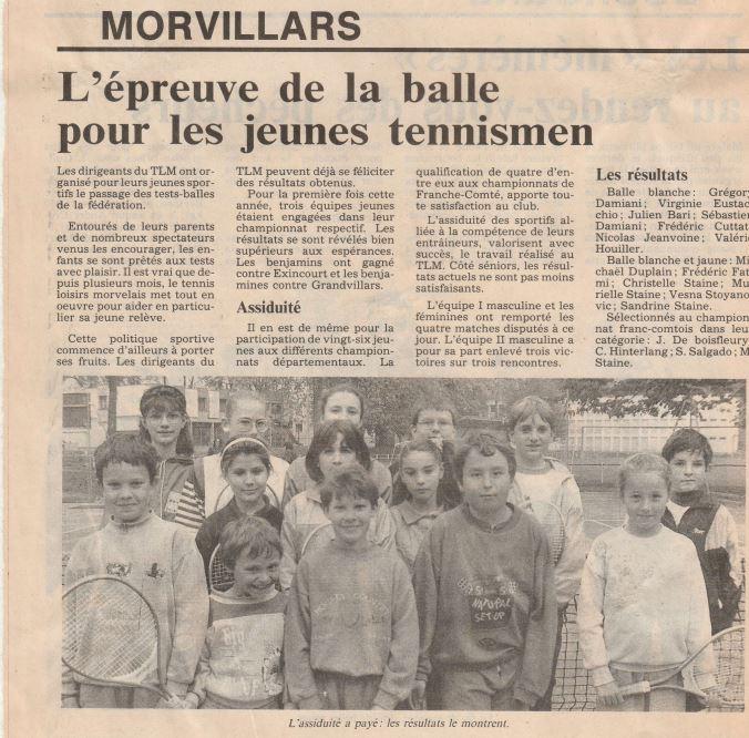 Tennis 1991.