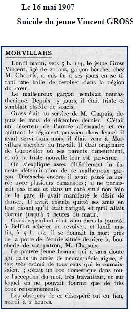 1907 suicide chez Chapuis