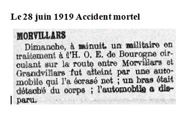 1919 accident