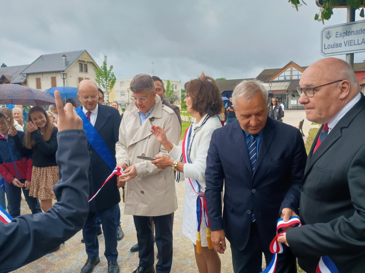 Samedi 7 juin Inauguration de l'esplanade Viellard Louise