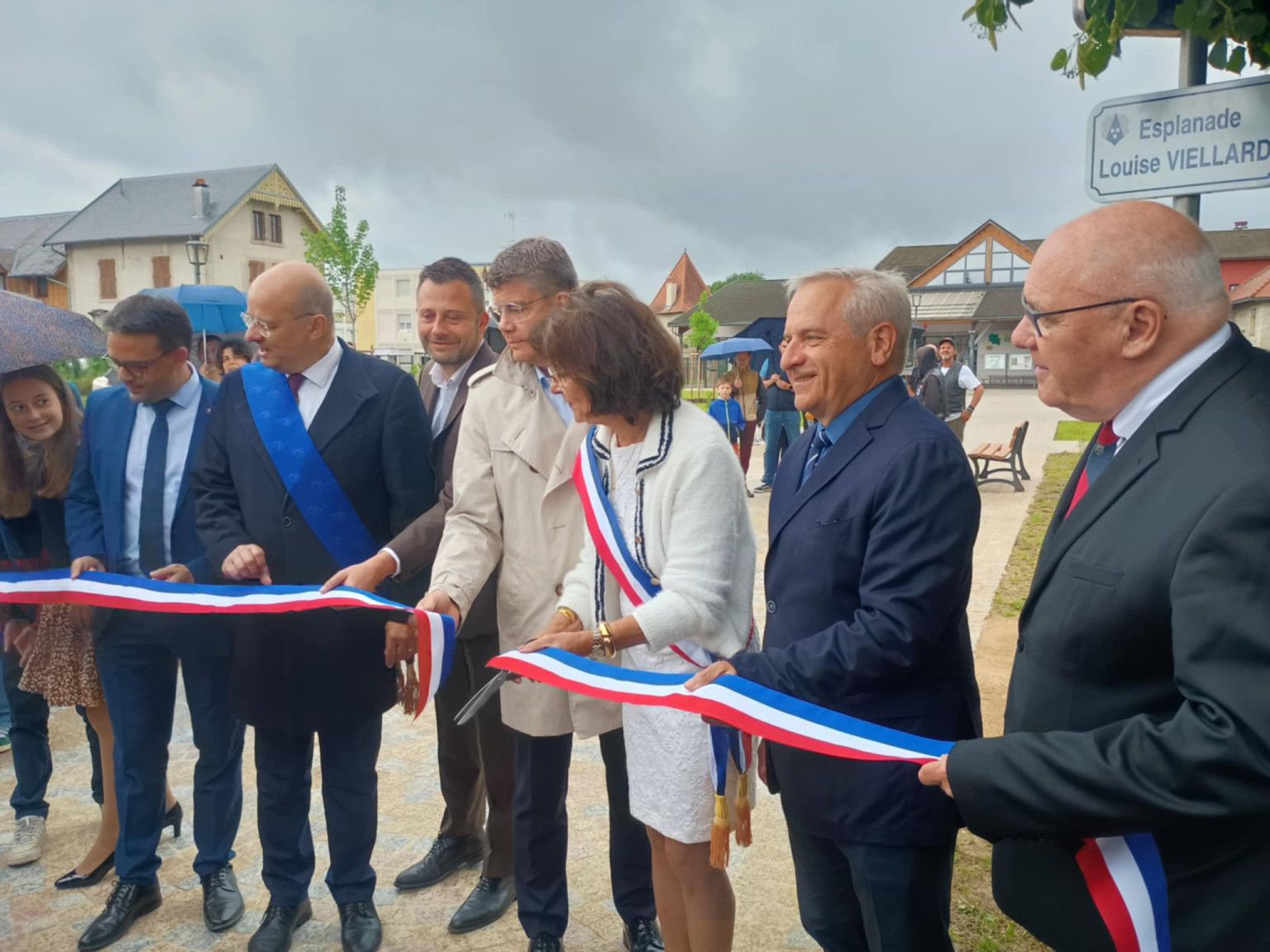 Samedi 7 juin Inauguration de l'esplanade Viellard Louise