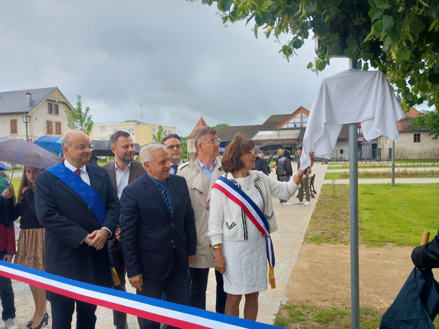 Samedi 7 juin Inauguration de l'esplanade Viellard Louise
