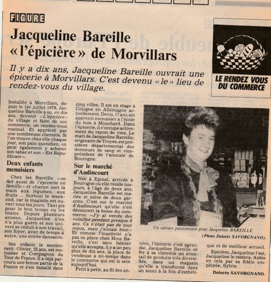 Jacqueline BAREILLE 1989