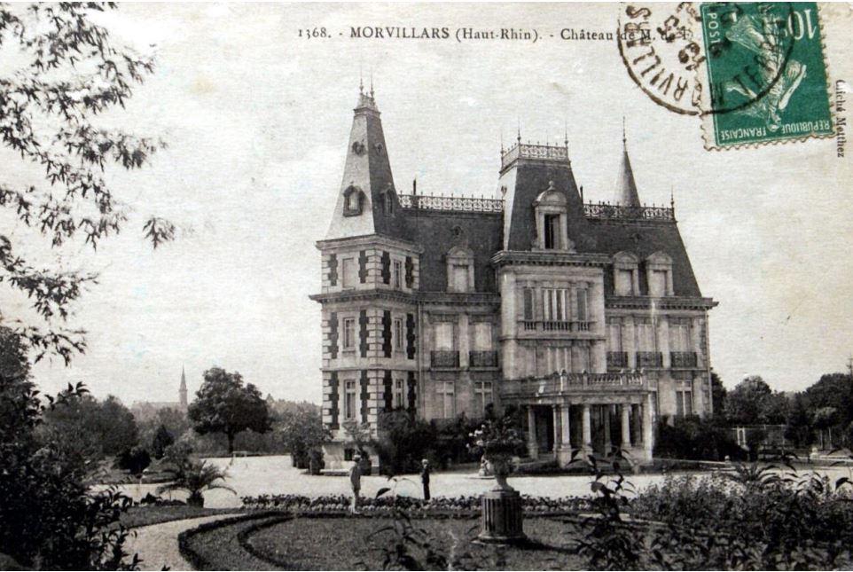 Château des Tourelles Ce Château a été construite de 1904 à 1906 pour Ernest de Fontaines et son épouse Hélène Viellard (fille d'Armand et petite-fille de Juvénal)