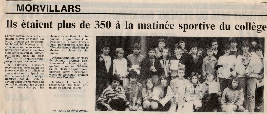 école 1987