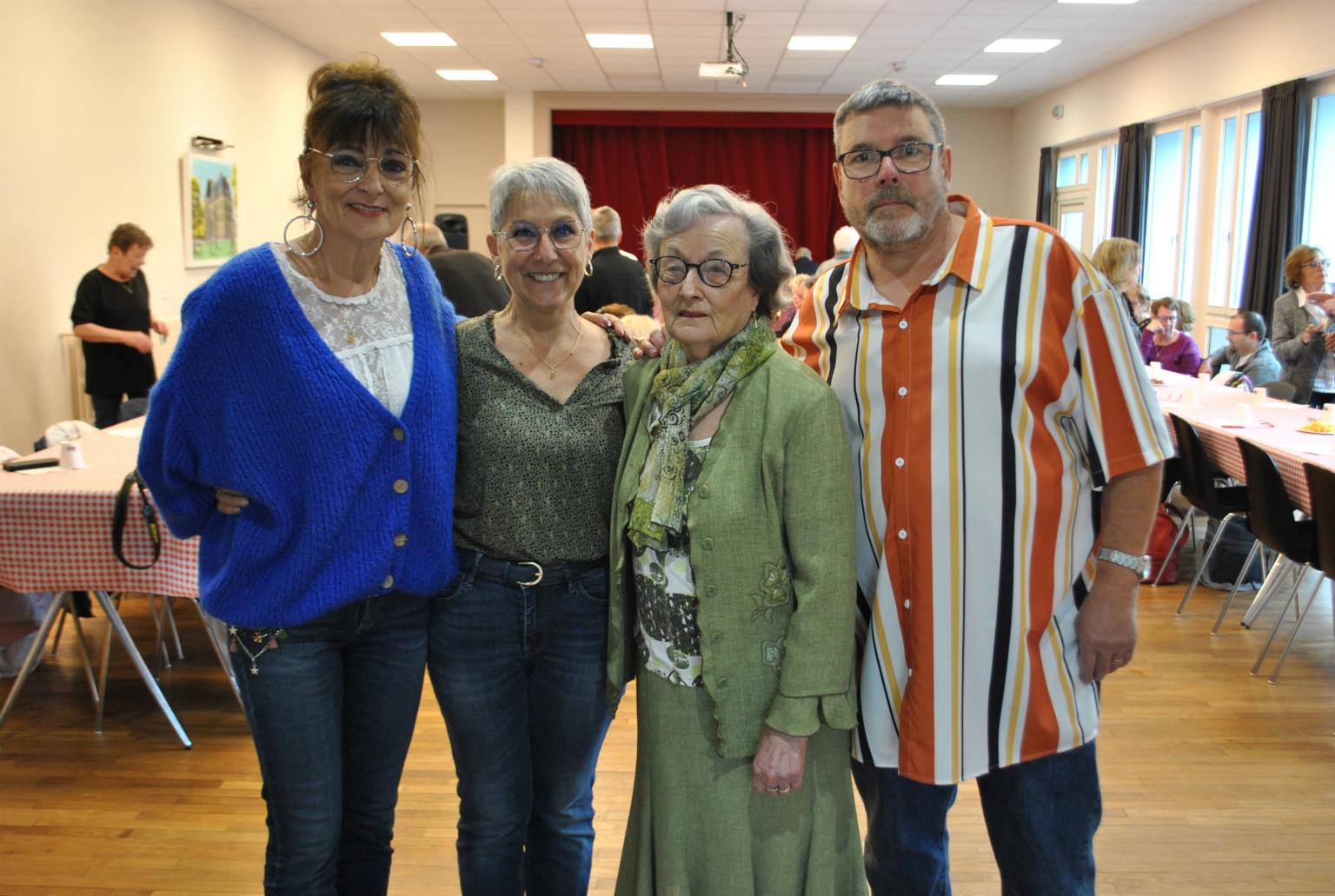 Françoise Ravey - Brigitte Monnot - Lucienne Schwartzmann - Philippe Maranzana